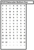 Meto Black 1522 Two-Line Date Gun Band Layout for Bottom Line