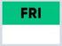 22x16 Friday (Green) Day Label