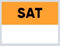 22x16 Saturday (Orange) Day Label
