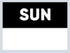 22x16 Sunday (Black) Day Label