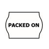 Non-Tamper Proof 22x16mm PACKED ON Freezer Grade Label