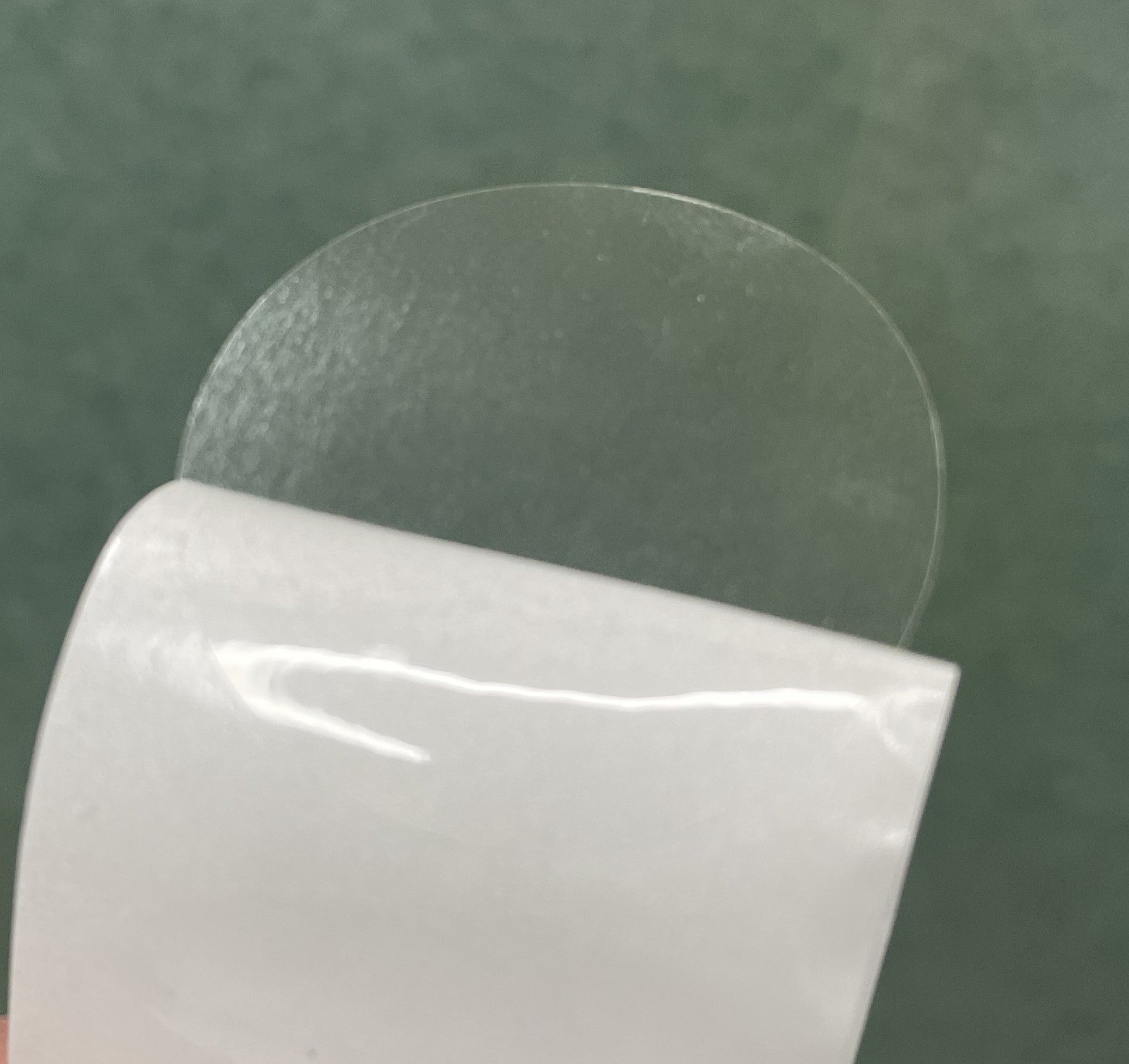 30mm Clear Circle Sealing Label