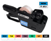 Open p8 day label gun with day labels