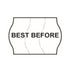 Tamper Proof 22x16mm Meto BEST BEFORE Permanent Label