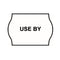 Non-Tamper Proof 22x16mm Meto USE BY Freezer Grade Label