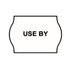 Non-Tamper Proof 22x16mm Meto USE BY Freezer Grade Label