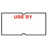 Non-Tamper Proof 21x12mm USE BY Red Print Freezer Grade Label
