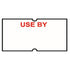 Non-Tamper Proof 21x12mm USE BY Red Print Freezer Grade Label