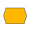 Non-Tamper Proof 22x16mm Meto Fluoro Orange Permanent Label