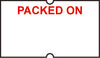 Tamper Proof 21x12mm PACKED ON Freezer Grade Label