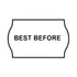 Non-Tamper Proof 26x16mm Meto BEST BEFORE Freezer Grade Label