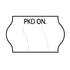 Tamper Proof 18x11mm Meto PKD ON Permanent Label
