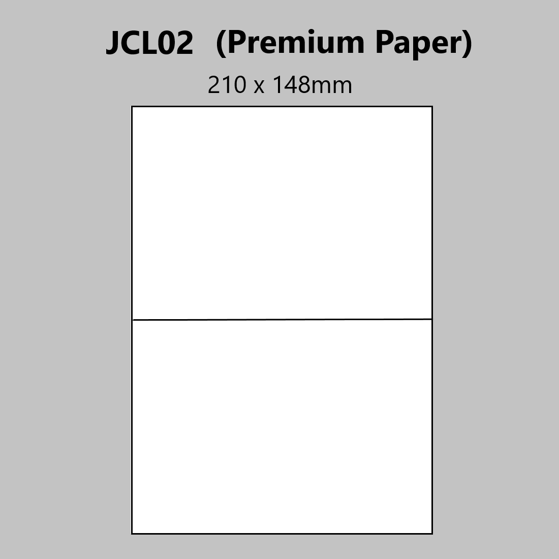 Premium A4 Laser Printer Labels - 210x148mm