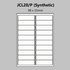 A4 Weatherproof Laser Printer Labels - 98x25mm