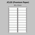 Premium A4 Laser Printer Labels - 98x25mm