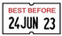 BEST BEFORE Freezer Grade Label