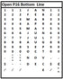 Open P16 Band Layout for Bottom Line