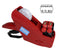 Meto 2026 RedStar Two-Line Price Marker and Date Coder with label