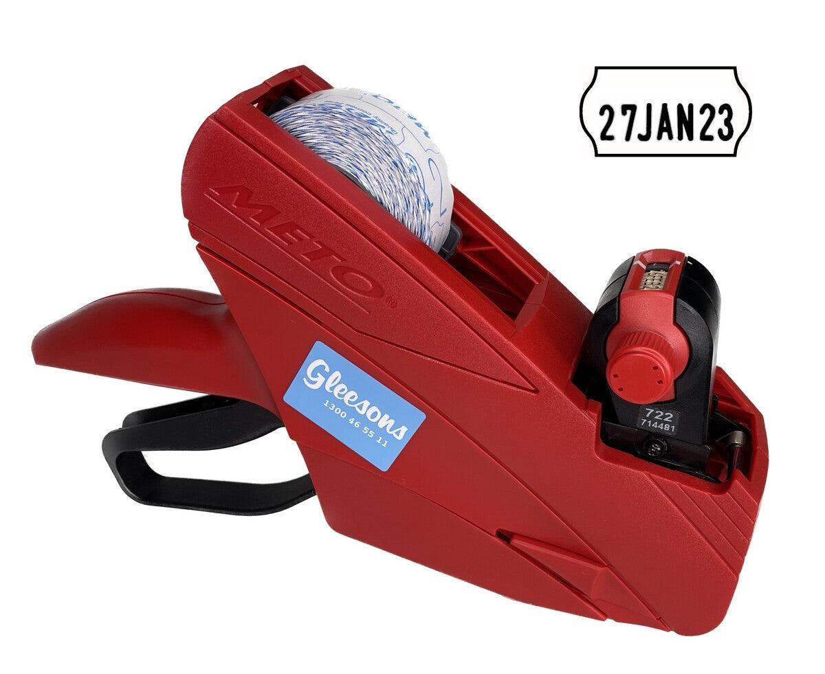 Meto 722 RedStar Single-Line Date Gun with label