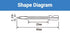 Banok 503SL Long Needle Diagram